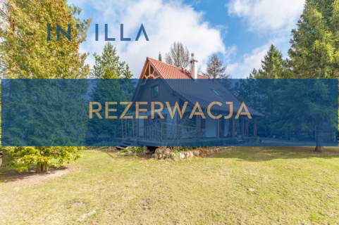 Gotowy dom 102 m od jeziora Chrztowo