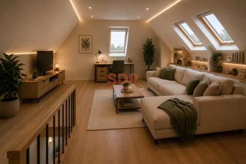 Twój azyl pod Wrocławiem, dz.316,43 m2 , plus poddasze użytkowe