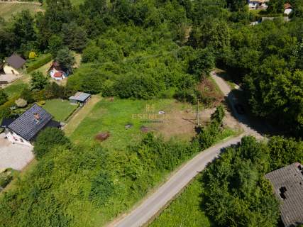 Działka budowlana z widokiem na Jezioro Rożnowskie