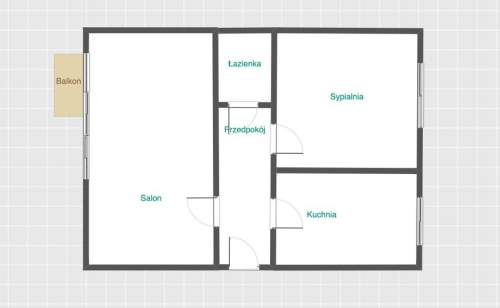 2 Pokoje Balkon Świetna lokalizacja Przymorze