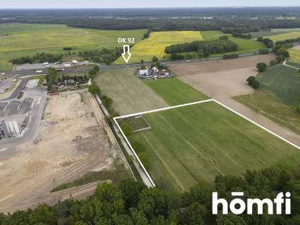 Działka usługowa z MPZP, 1,01 ha
