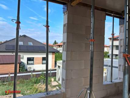 Dom bliźniak 110 m2 I Poddasze użytkowe I Ogród