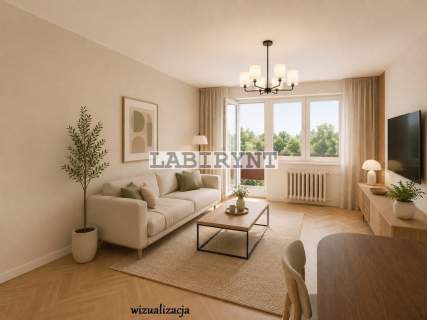 M-3 45,5m2, dwustronne, oddzielna kuchnia, balkon
