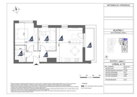 NOWE MIESZKANIA W MARKACH 53 m2, 3 pok.