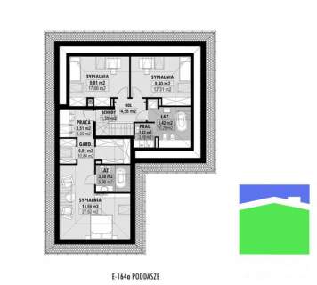Widzew os. Nowosolna działka o pow. 2531 m2