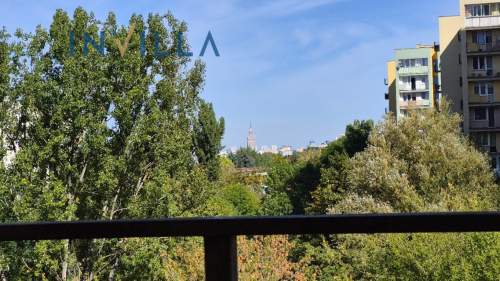 Metro Wilanowska Balkon Basen Widok na centrum