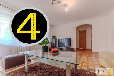 Ciche mieszkanie na parterze wśród zieleni - 60 m2