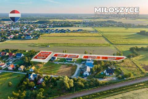Na sprzedaż działki budowlane z MPZP, 13 km od Wrocławia