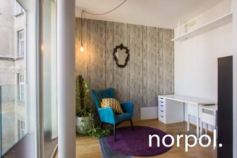 Komfortowe mieszkanie z balkonem w centrum Krakowa