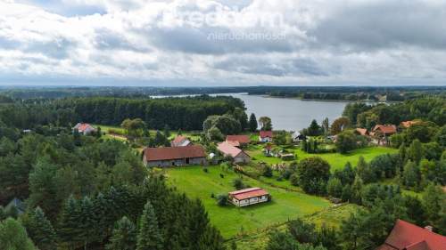 Wyjątkowa działka 3553 m nad jeziorem Kalwa