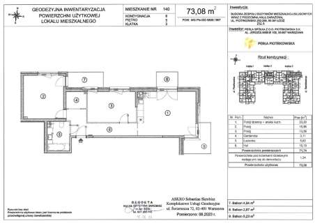 M3 V PIĘTRO GARAŻ KOMÓRKA GARDEROBA 3 BALKONY