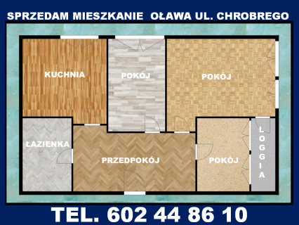 Mieszkanie Oława 3 pokoje do wprowadzenia