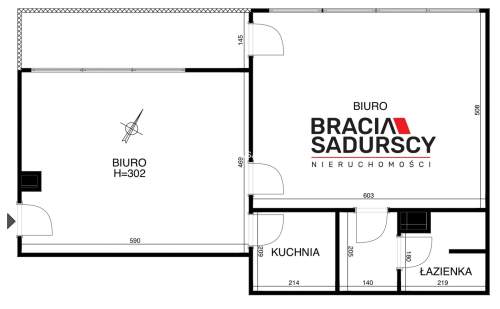 Biuro na wynajem/ 68m2