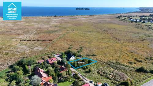 Rewa działka 700 m , 520 m od morza, MPZP