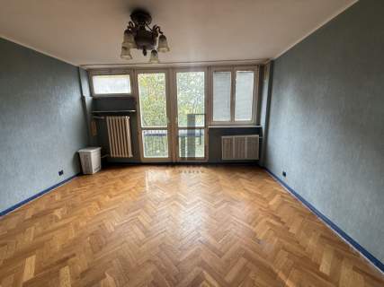 2/3 pokoje z 2 balkonami francuskimi 400m od Metra