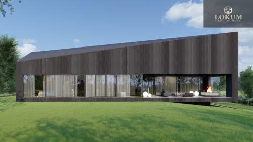 Działka z gotową płytą fundamentową i projektem 