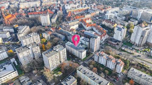 Lokalizacja AWF, centrum - Dwa pokoje z balkonem