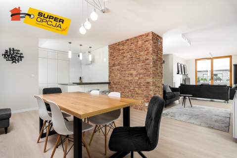 Apartament blisko Bulwarów Wiślanych z tarasami