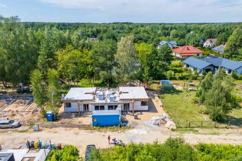Bliźniak nieopodal Podkowy Leśnej - jakość i wys. parteru ponad...