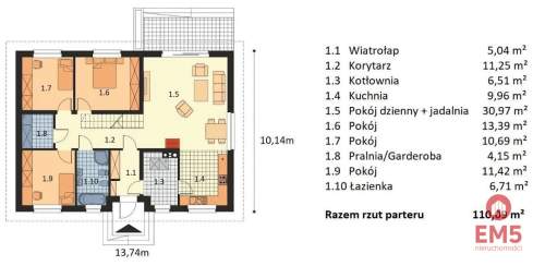 Dom stan surowy w Okuniowcu k. Suwałk