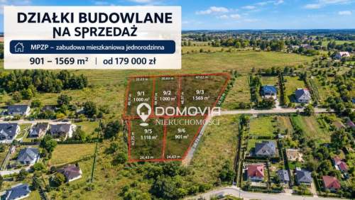 Działki budowlane na sprzedaż Zamość Karolówka ul. Sasanki -...