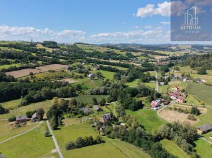 Widokowa działka z WZ - Zborowice gm. Ciężkowice