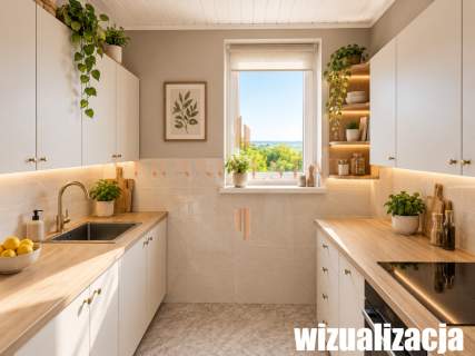 Własnościowe 3 słoneczne pokoje balkon 54,76m2