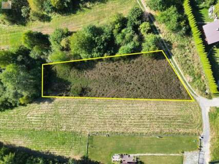 Działka budowlana Żywiec - Oczków 1376 m2 MPZP