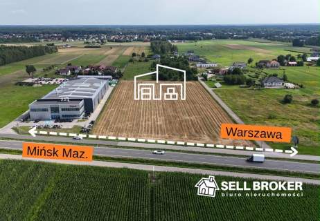 Działka pod magazyn 14 604 m2 / blisko A2