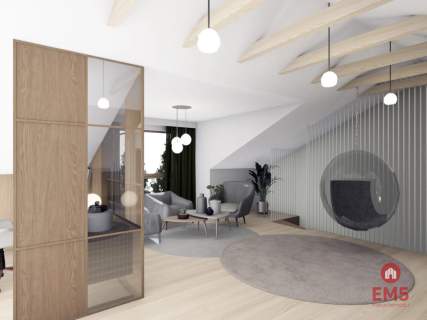 Apartament z antresolą