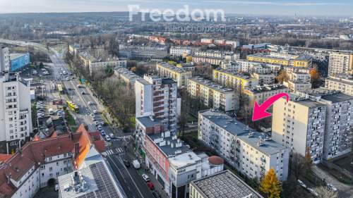 Lokalizacja AWF, centrum - Dwa pokoje z balkonem