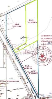 Działka budowlano-rolna w Budach Barczackich