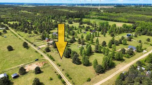 Działka budowlana nad pięknym jeziorem Dołgie.