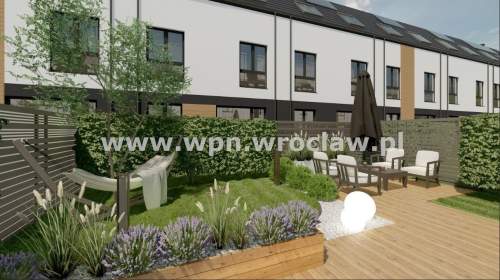 Nowy szereg 127m, garaż, ogród, pd Wrocławia