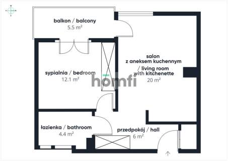 Balkon panorama Krakowa i Tatr winda garaż