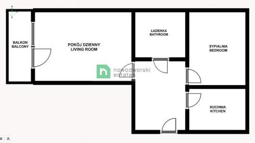 MIESZKANIE 2-POKOJOWE NOWE BUDOWNICTWO