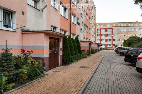 Przestronne mieszkanie 2 pok, osiedle zamknięte