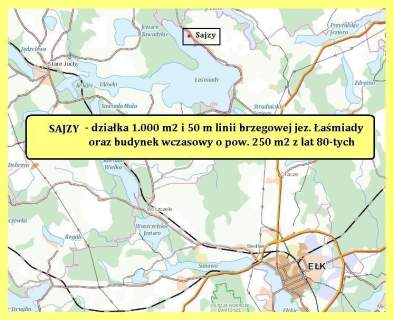 Działa z linią brzegową jez. Łaśmiady