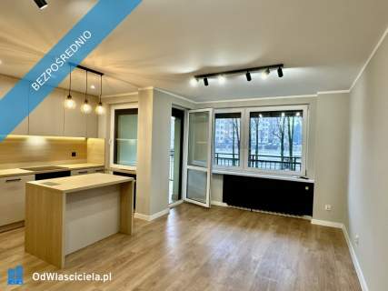 Salon z Aneksem, PRALNIA, Duży Balkon Do Wprowadzenia, Bez Prowizji