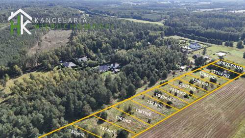 Działki budowlane w pięknej okolicy