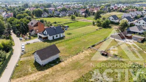 Duża dz. budowl. z domem. Podział, inwestycyjnie