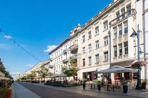 Łódź Piotrkowska/ 4 niezależne kawalerki/ booking