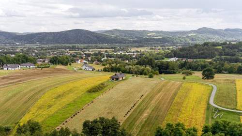 Działka rolno-budowlana z WZ Jurków - gm. Czchów 
