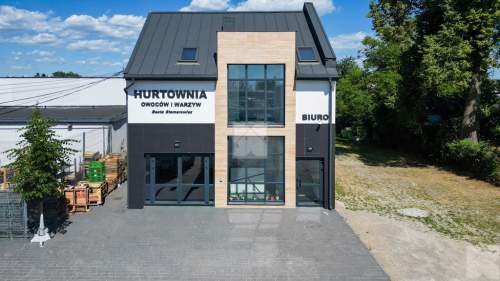 Gotowy budynek handlowo biurowy