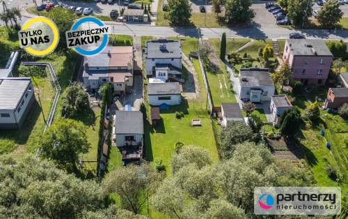 Duża działka z domem w Gdyni Karwinach
