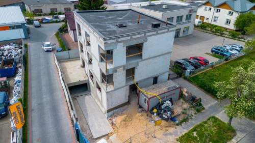 Budynek biurowo-usługowy z halą garażową - Lublin