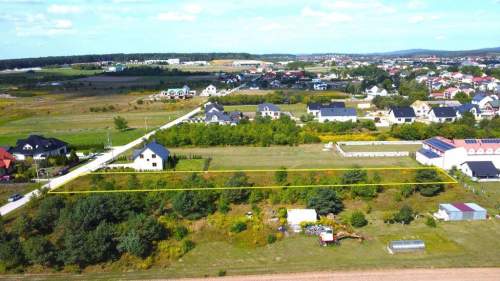 Działka budowlana 2100 m2 Bilcza