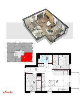 Gotowy apartament 3-pok z ogrzewaniem podłogowym