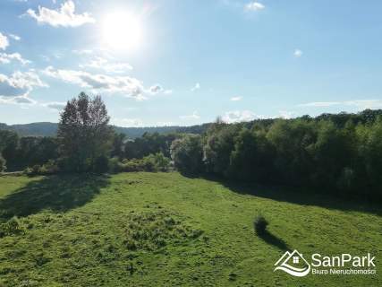Działka rolna 27 arów nad Sanem - Lesko, Posada