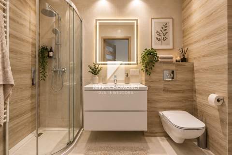 Apartament nad Bałtykiem, 48 mkw, basen, Kołobrzeg